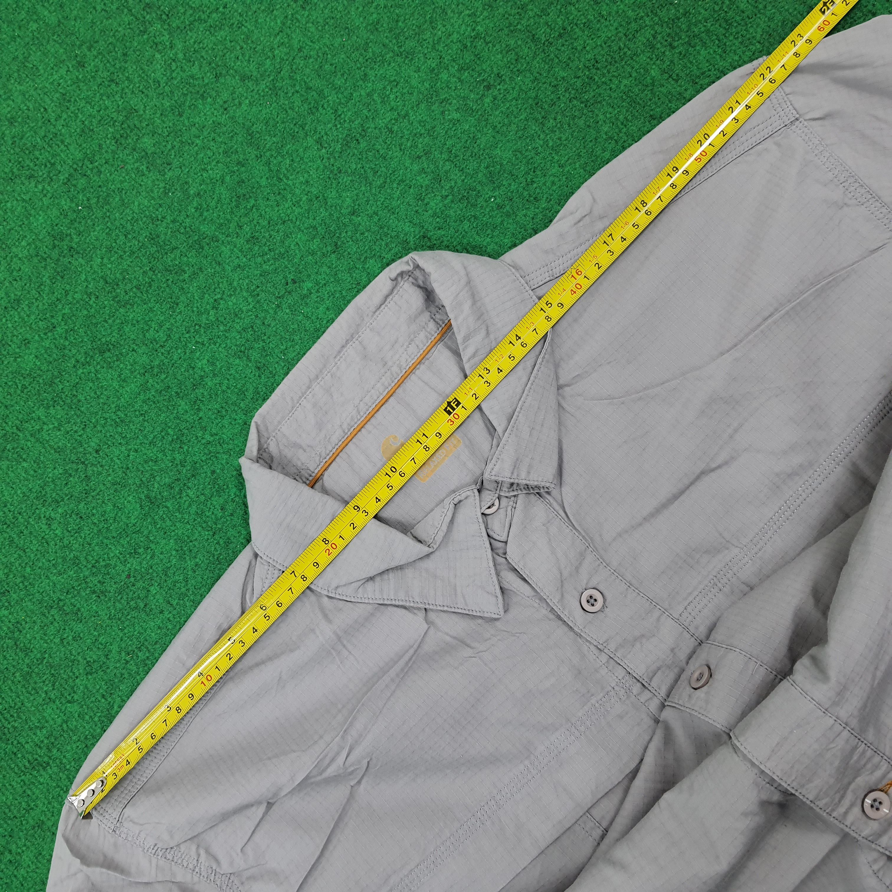 Carhartt × Vintage Vintage Carhartt Force Button Long Sleeve Shirt Size US XXL / EU 58 / 5 - 10 Thumbnail