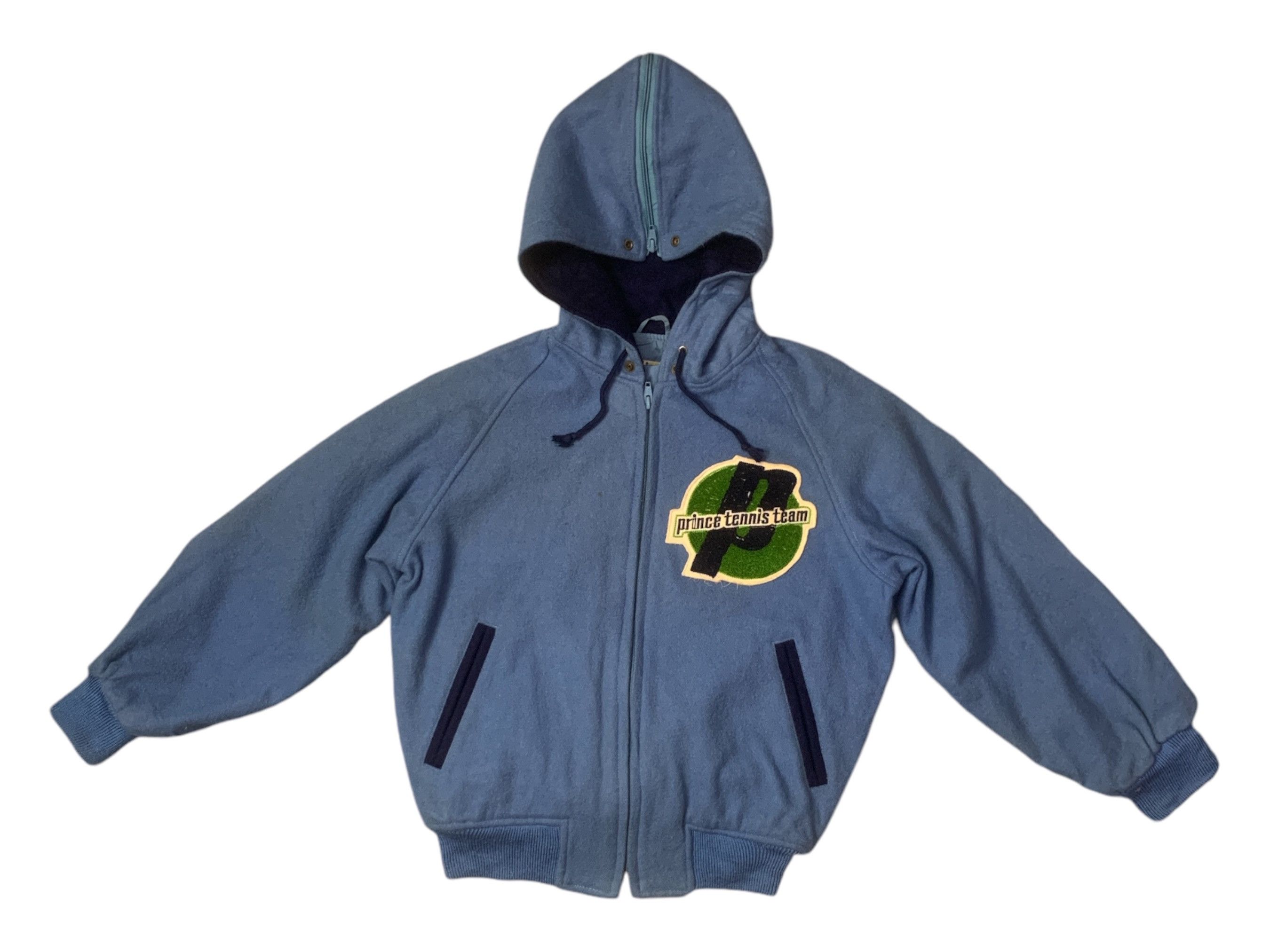 Prince × Vintage Rare Design Vintage Prince Tennis Team Wool Jackets Size S / US 4 / IT 40 - 1 Thumbnail