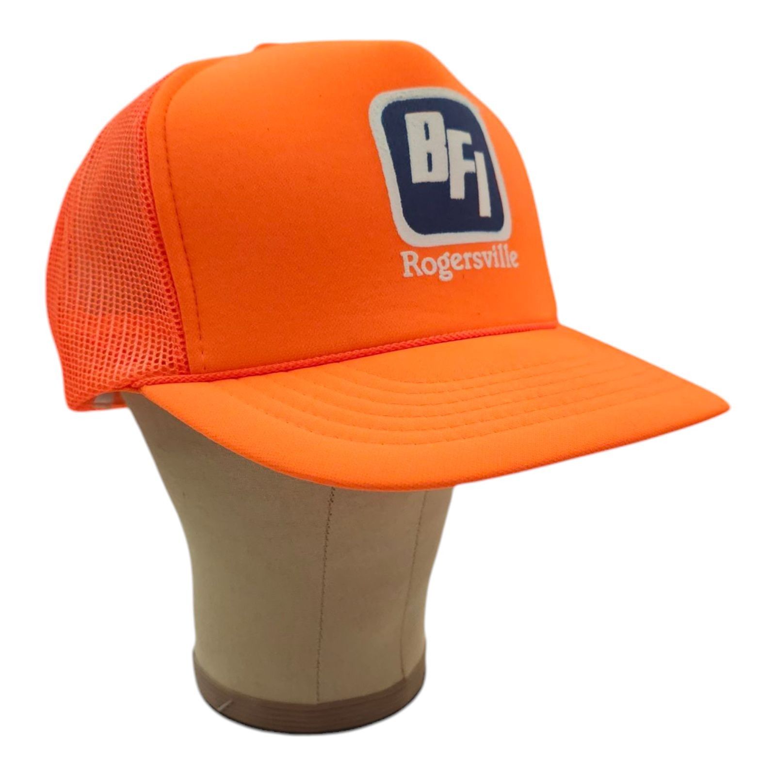 Other BFI Rope Braid Mesh Snapback Cap Vintage Trucker Foam Hat Size ONE SIZE - 3 Thumbnail