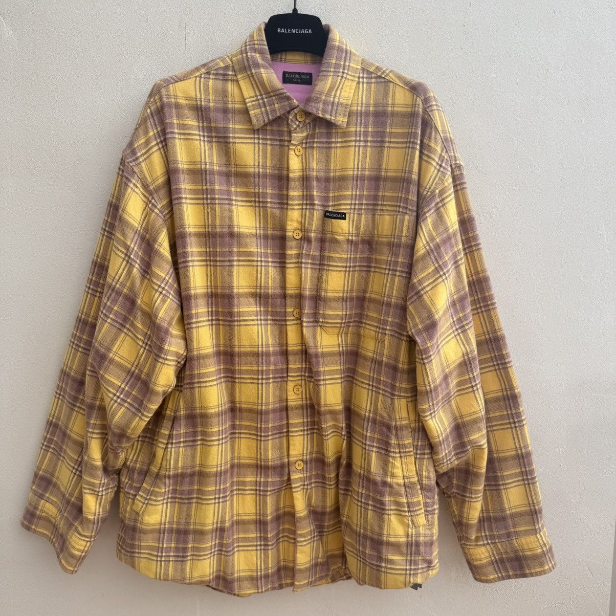 Balenciaga Balenciaga Flannel Jacket Size US L / EU 52-54 / 3 - 1 Thumbnail