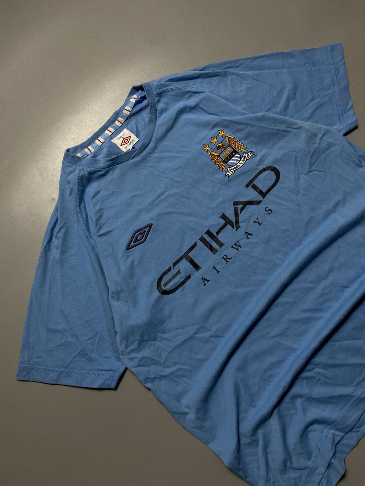 Umbro Umbro Manchester City vintage soccer jersey Size US XL / EU 56 / 4 - 2 Thumbnail