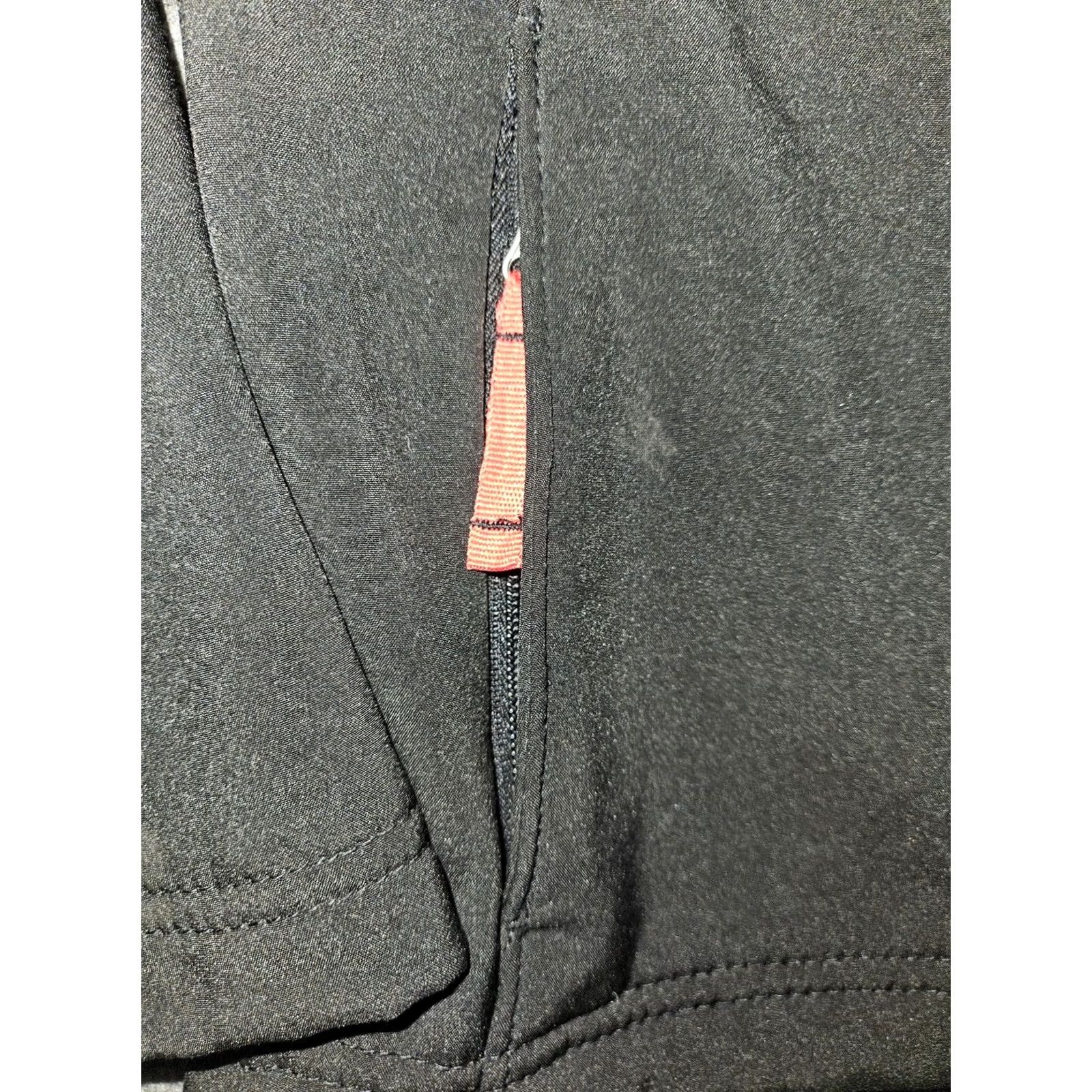 Wrangler Rocko Jacket Women's M Black Softshell Windbreaker Embroidered Wrangler Heartland Tour 2010 Back Graphic Zipper Pockets Mid-Length Casual Workwear Size M / US 6-8 / IT 42-44 - 7 Thumbnail