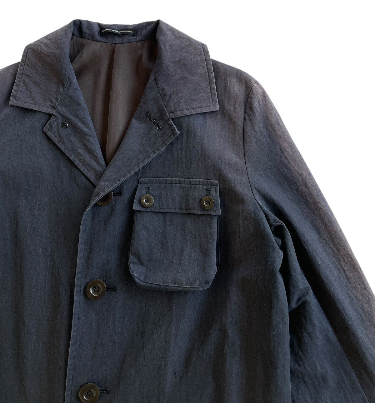Yohji Yamamoto 1995 S/S Yohji Yamamoto Avantgarde Trench Coat Size US M / EU 48-50 / 2 - 4 Thumbnail