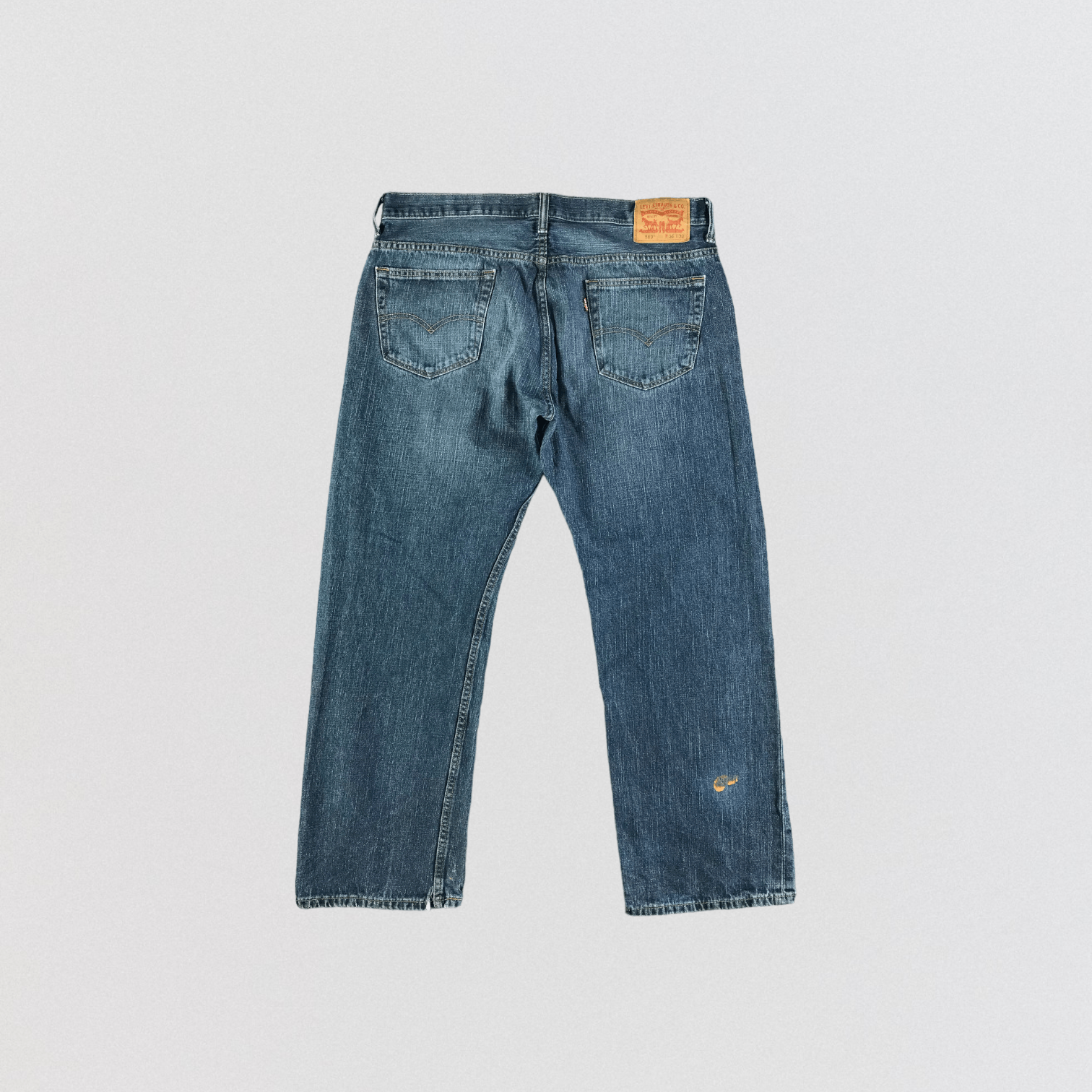 Levi's × Vintage Vintage Blue Wash Levis 569 Jeans-JM3398 Size US 38 / EU 54 - 2 Thumbnail