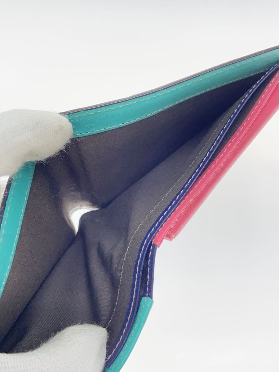 Vivienne Westwood Contrast Stitch Orb Leather Wallet Size ONE SIZE - 6 Thumbnail