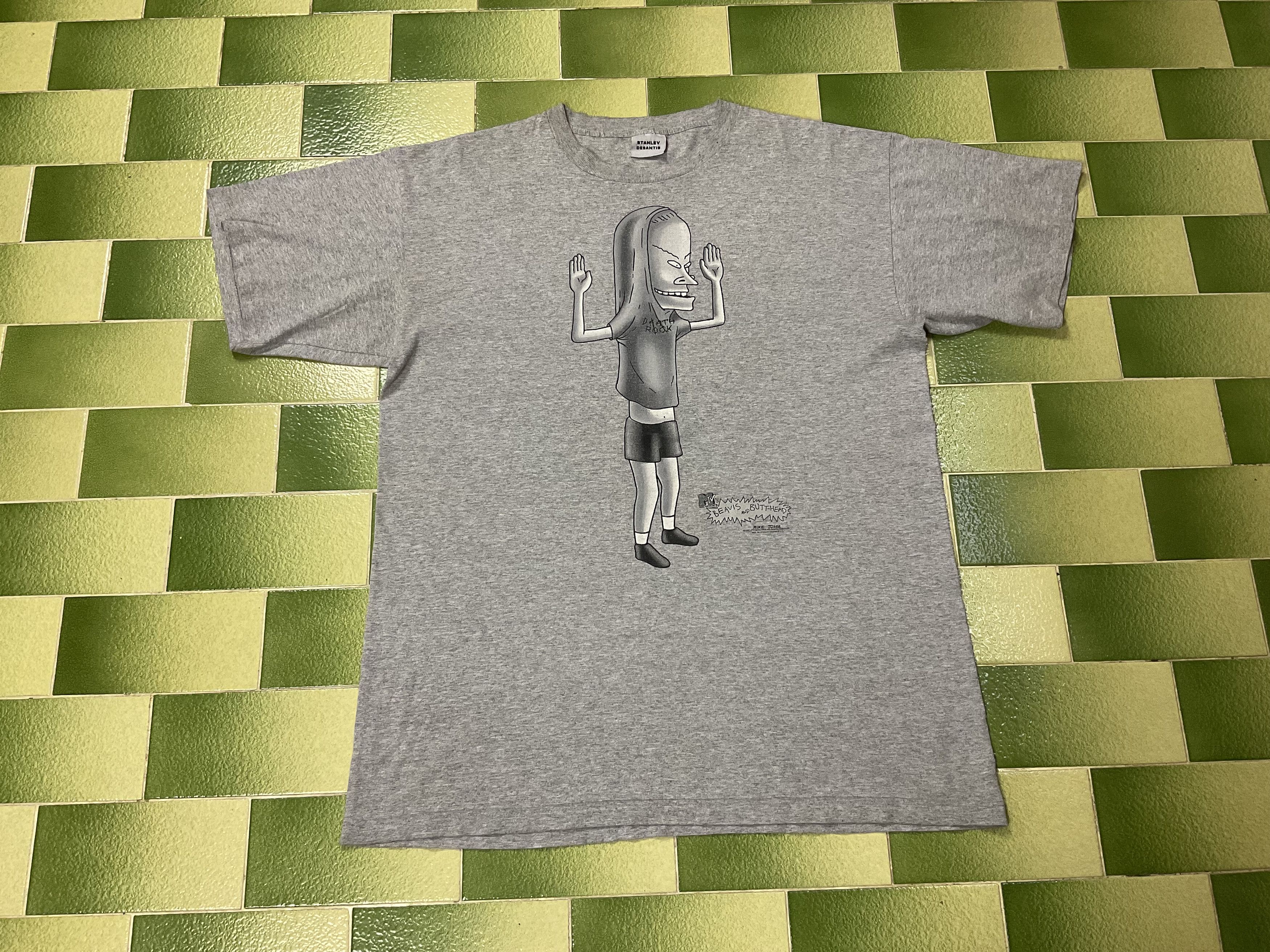 Vintage 1997 MTV Beavis and Butthead Cornholio T-Shirt