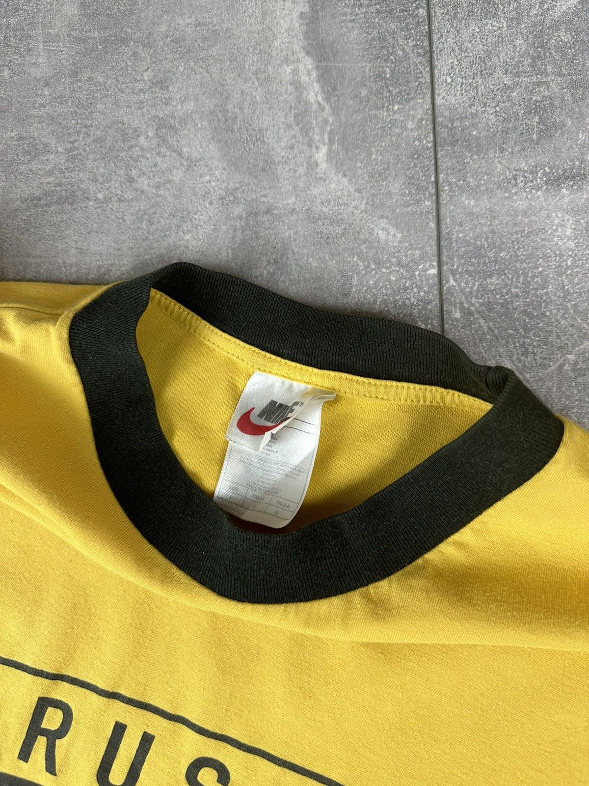 Nike Nike Borrusia Dortmund 90S Cotton Soccer Football T-Shirt Size US L / EU 52-54 / 3 - 10 Thumbnail