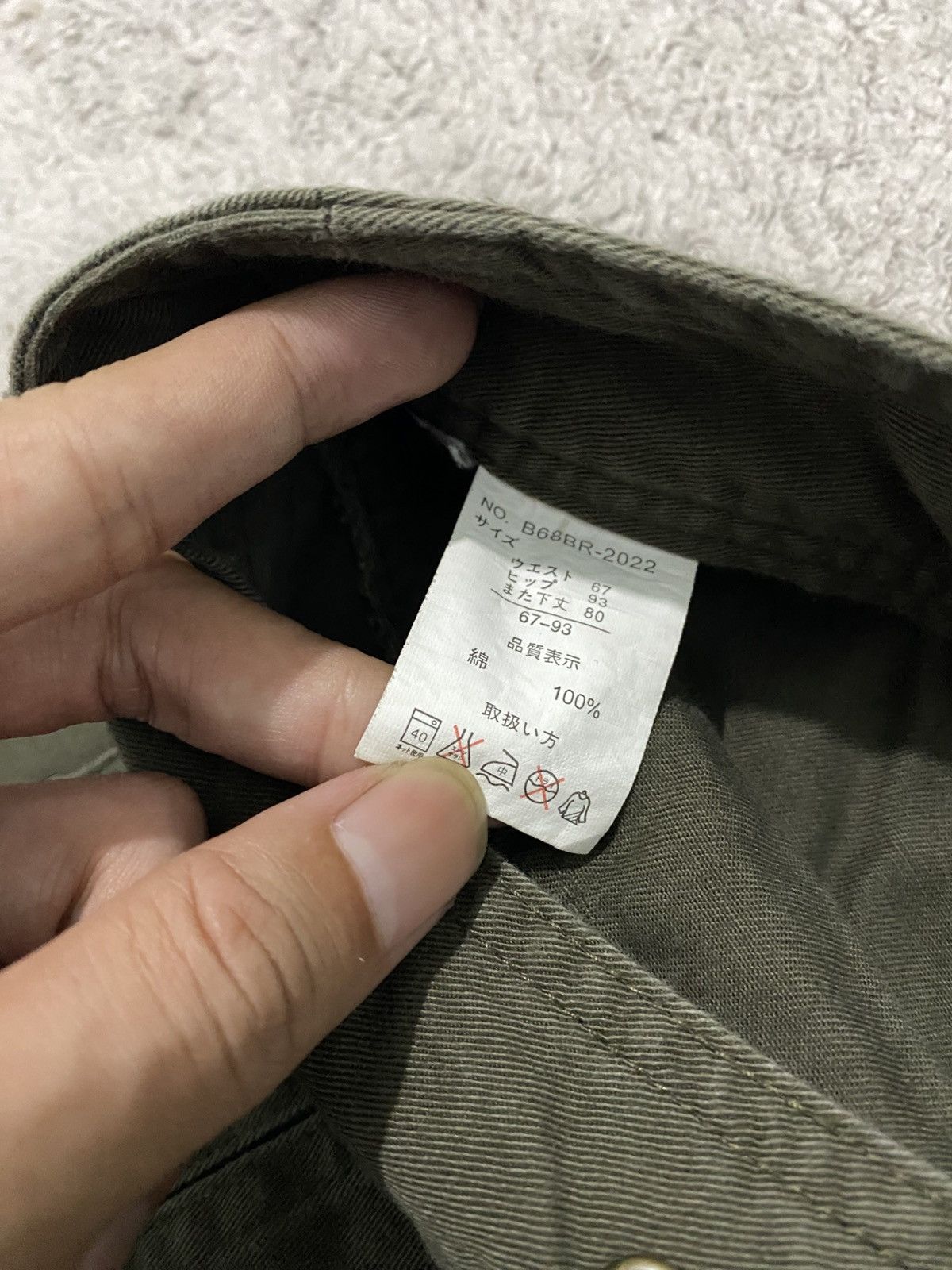 Other Rote Rose Cargo Bondage Flared Military Pants Like G.O.A Size US 32 / EU 48 - 14 Thumbnail