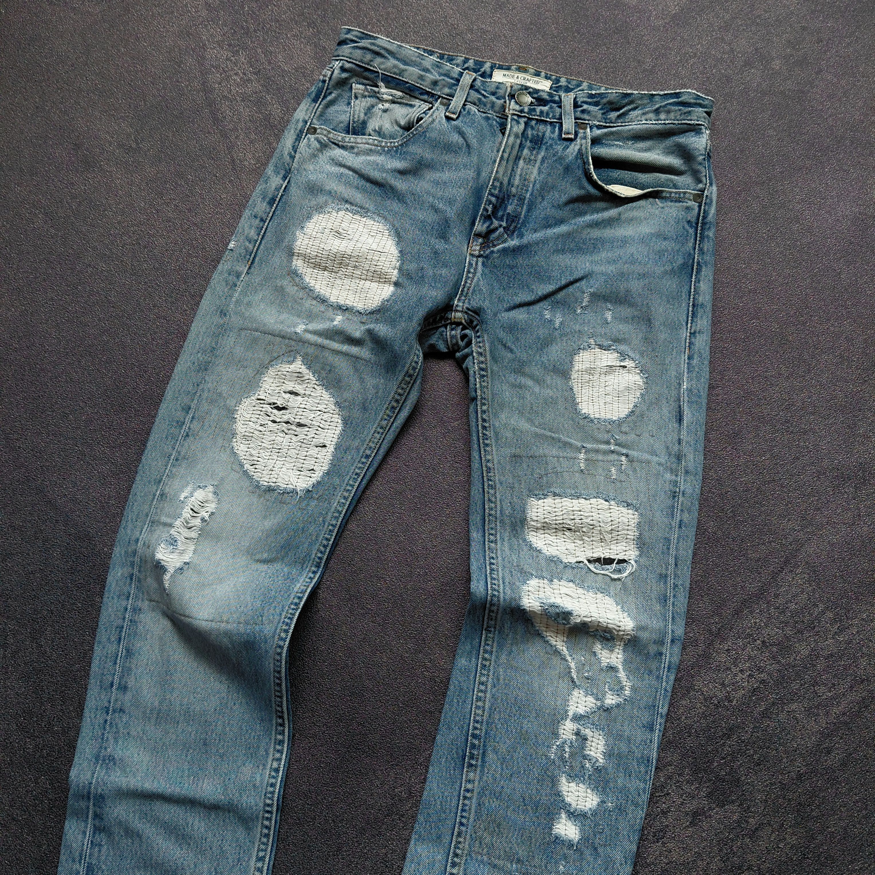 Levi's Made & Crafted Vintage Levi's Made & Crafted Distressed Pants Size US 30 / EU 46 - 3 Thumbnail