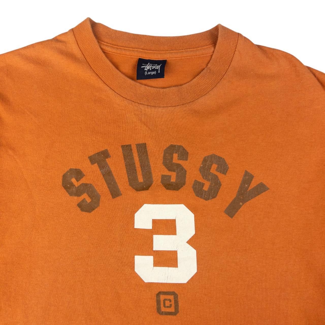 Stussy Vintage Stussy College Graphic T Shirt Size L Size US L / EU 52-54 / 3 - 3 Thumbnail