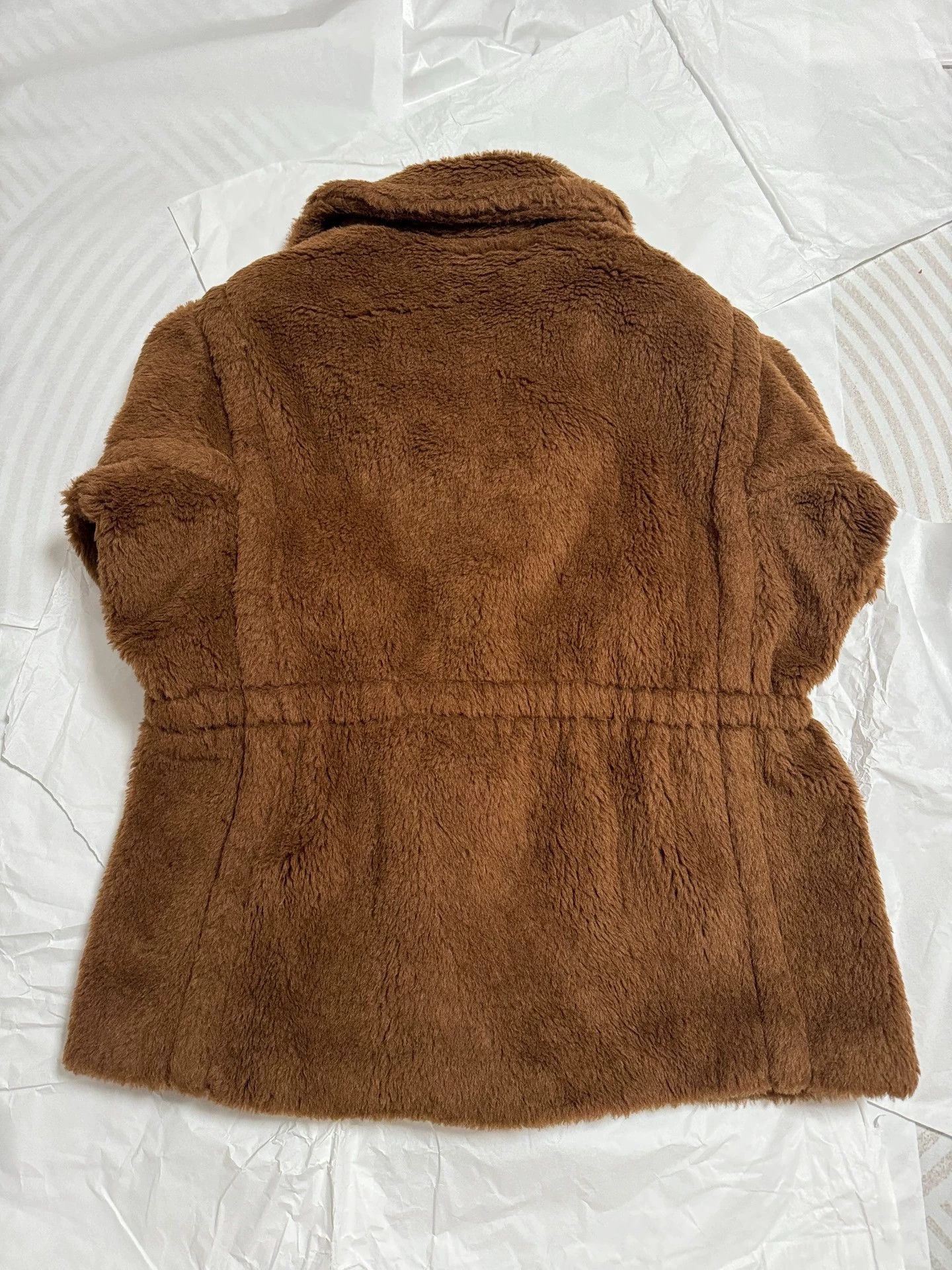 Max Mara MaxMara Nebula Teddy Caramel XS Teddy Coat Size XS / US 0-2 / IT 36-38 - 2 Thumbnail