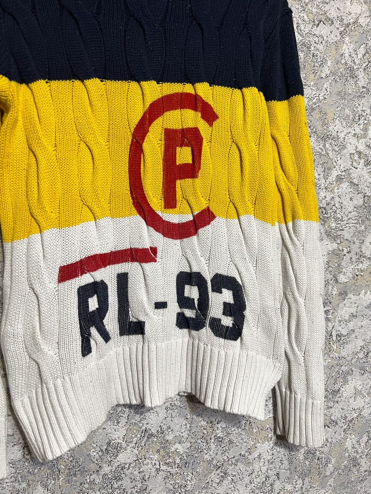 Ralph Lauren Polo Ralph Lauren Knit Sweater Big Logo Hype Y2K Size XS / US 0-2 / IT 36-38 - 2 Thumbnail