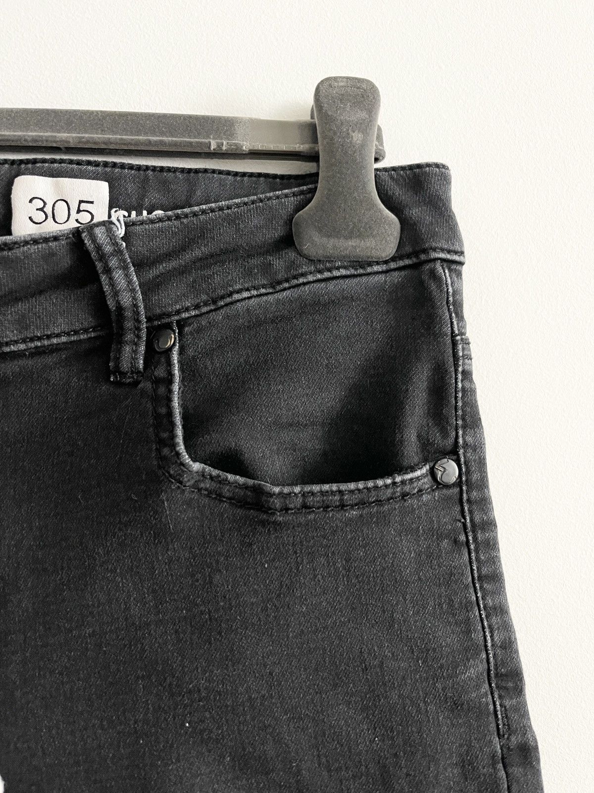 Ezekiel STEAL! 2000s Ezekiel Black Skinny Jeans Size US 36 / EU 52 - 5 Thumbnail