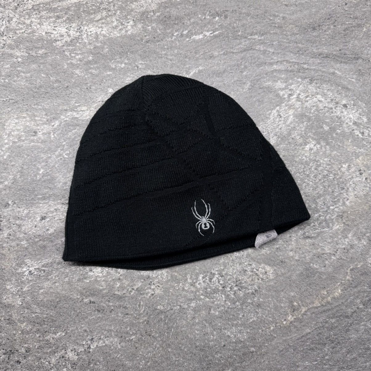 Spyder Spyder Spider Web Beanie Hat Y2K Size ONE SIZE - 1 Thumbnail