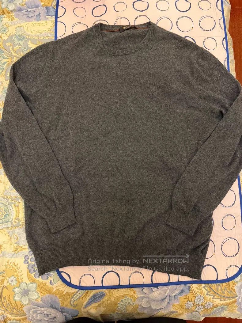 Loro Piana Loro Piana Cashmere Sweatshirt Size US XXL / EU 58 / 5 - 1 Thumbnail