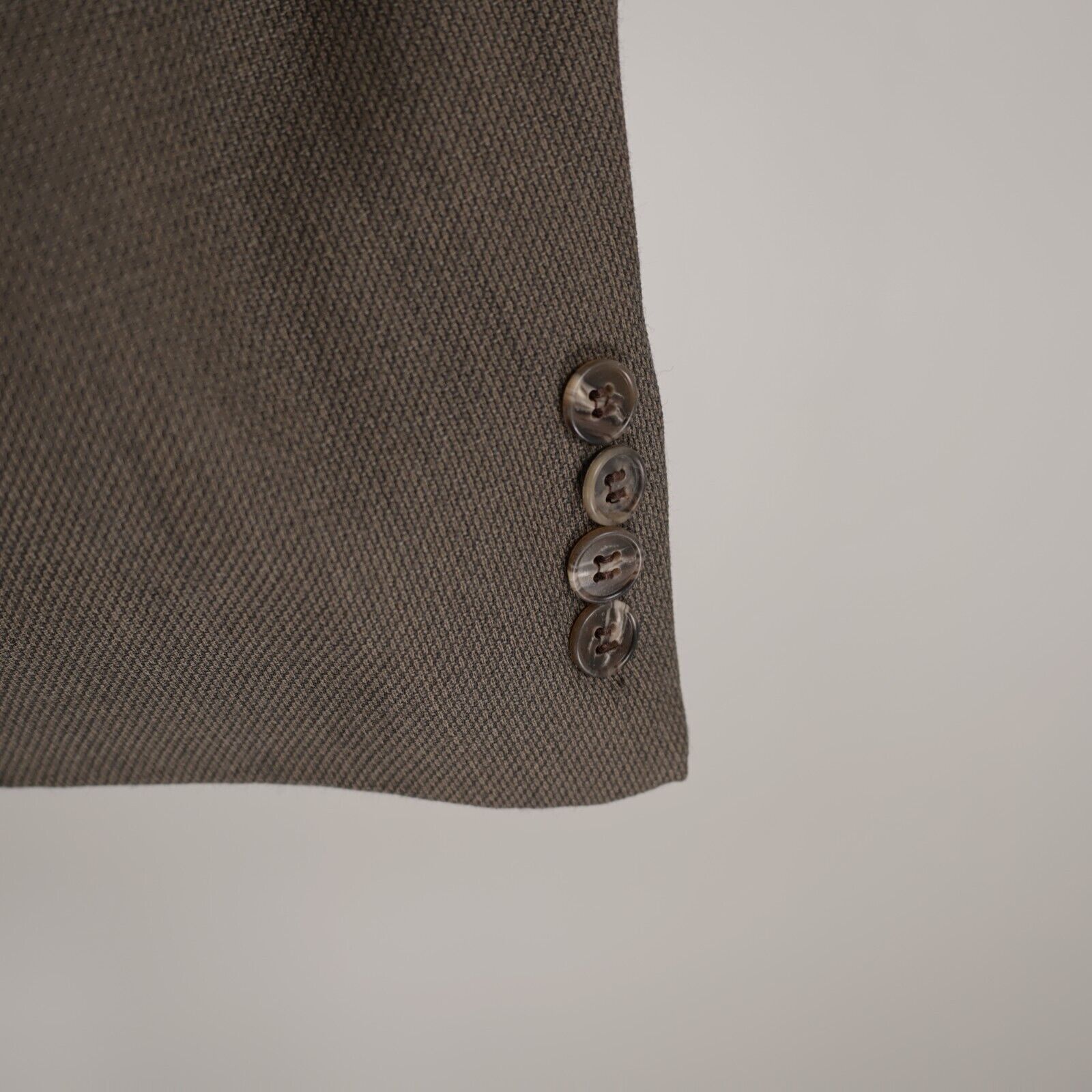 Hart Schaffner Marx Hart Schaffner Marx Textured Wool Brown Black Honeycomb 2 Bu Size 40L - 3 Thumbnail