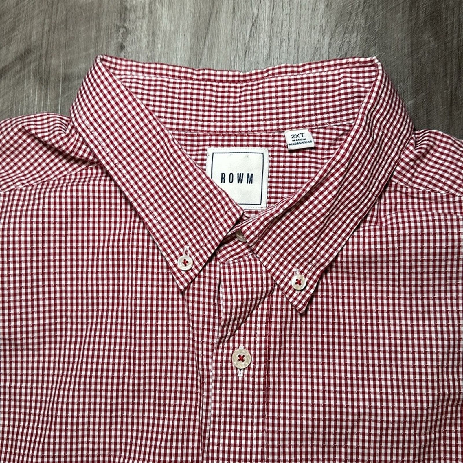 Other ROWM Long Sleeve Button Down - 2XT Size US XXL / EU 58 / 5 - 6 Thumbnail