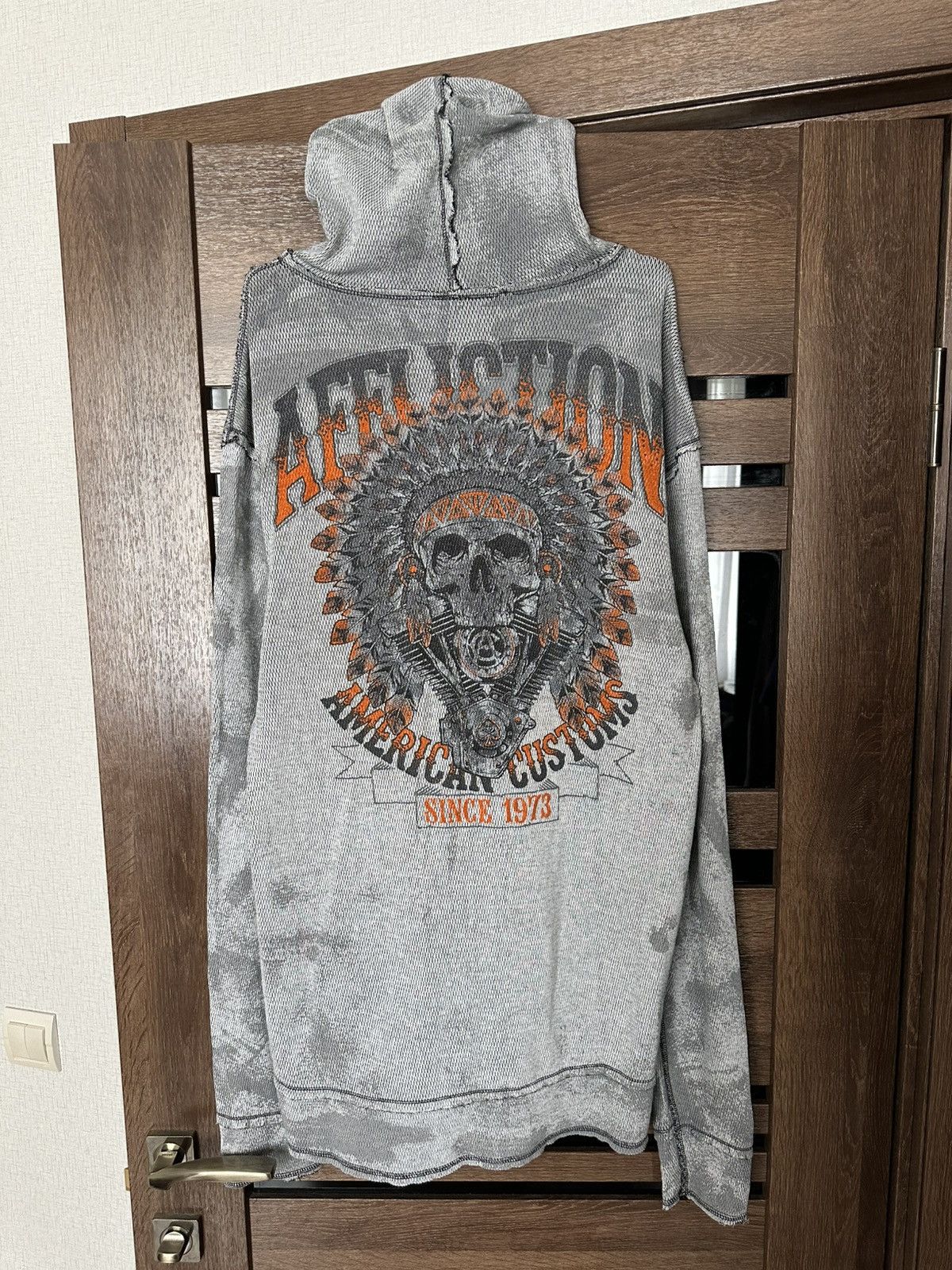 Affliction Affliction Reversible Zip Hoodie Vintage Y2K Size US XL / EU 56 / 4 - 2 Thumbnail
