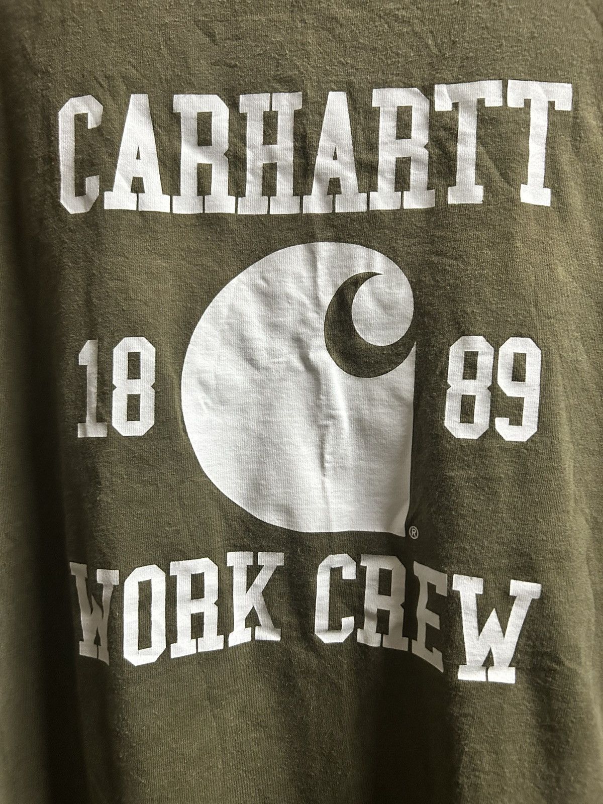 Carhartt Original Fit Work Crew Tee Size US L / EU 52-54 / 3 - 9 Thumbnail