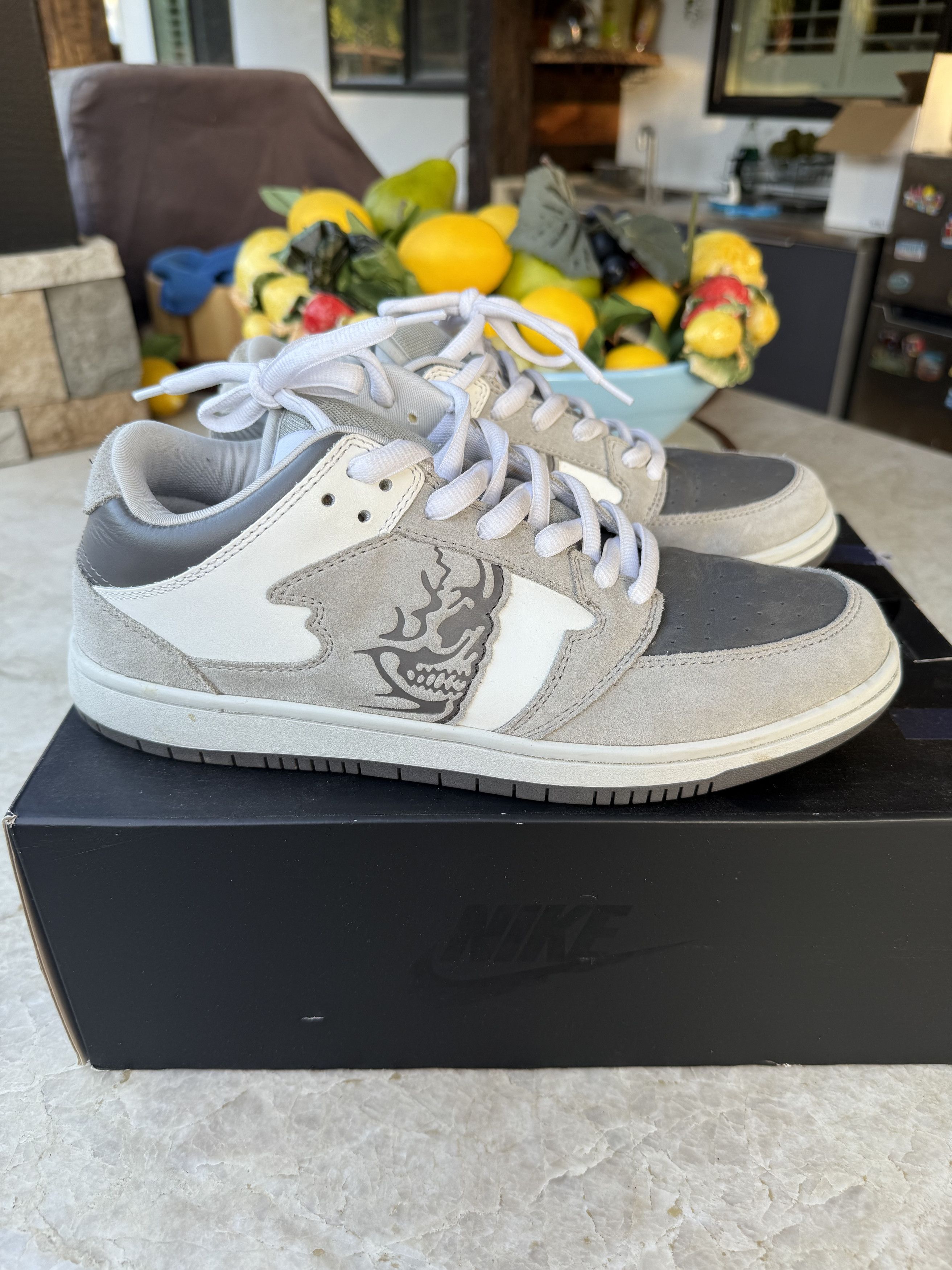 Warren Lotas Warren Lotas Reaper Dunk Sneaker (Clean Slate) Size US 9 / EU 42 - 3 Thumbnail