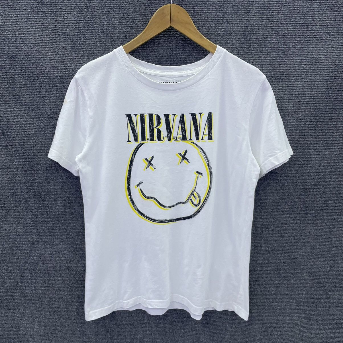 Nirvana Nirvana Smiley Face Collaboration T Shirt Size US M / EU 48-50 / 2 - 1 Thumbnail
