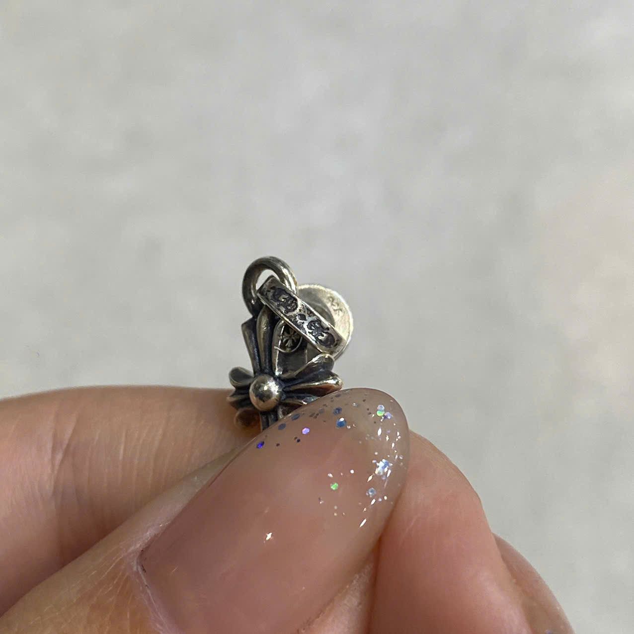 Chrome Hearts CHROME HEARTS Cross Baby Fat Earring Size ONE SIZE - 6 Thumbnail