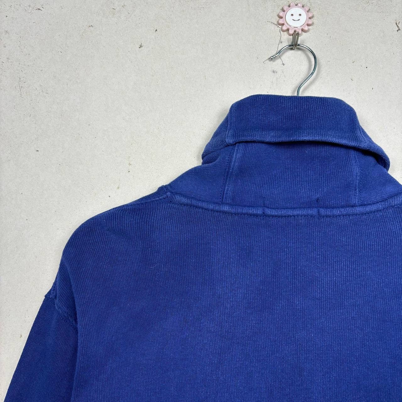 Polo Ralph Lauren Polo Ralph Lauren Shawl Neck Pullover Navy Sweatshirt Size US XS / EU 42 / 0 - 8 Thumbnail