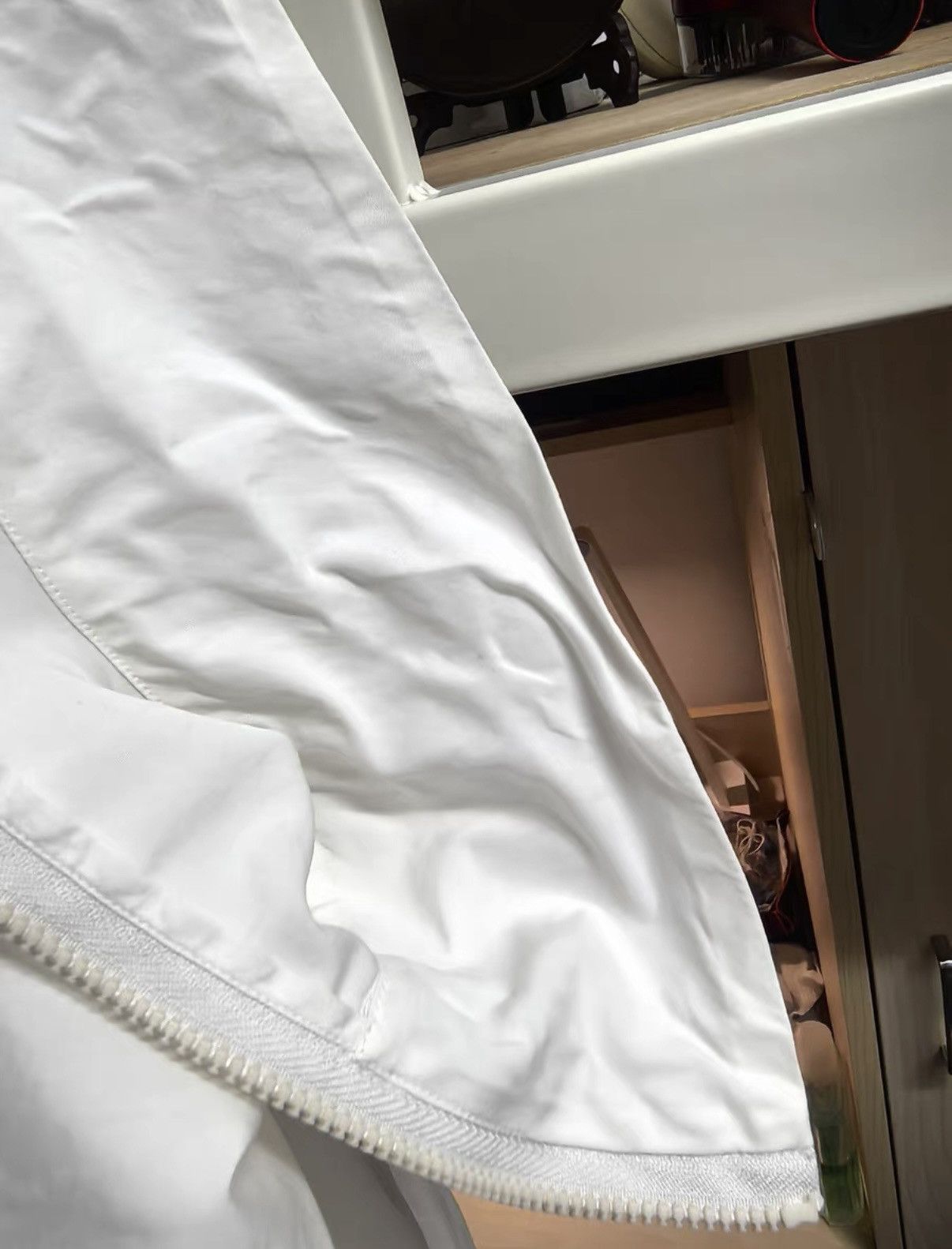 Fear of God Fear of God × Zegna White High-Neck Shirt Size US S / EU 44-46 / 1 - 8 Thumbnail