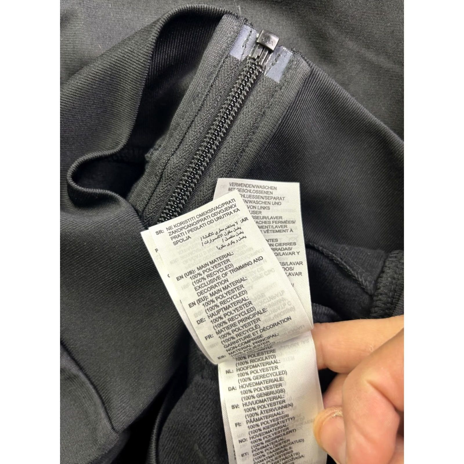 Adidas Adidas Jacket Mens M Black 3 Stripe Track Full Zip Pockets Lightweight Casual Size US M / EU 48-50 / 2 - 6 Thumbnail