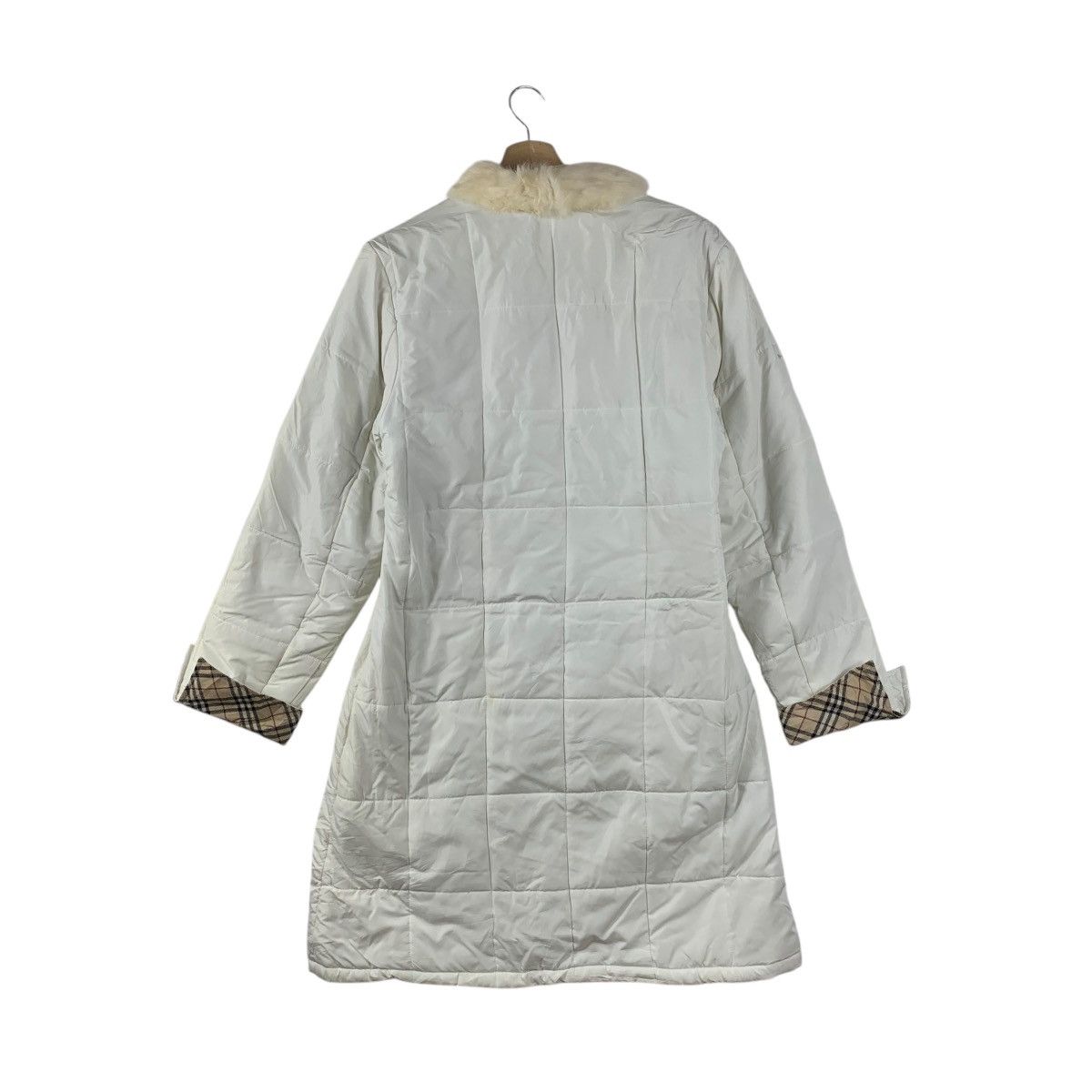Burberry Vintage BURBERRY LONDON Nova Checks Puffer Trench Jacket Size L / US 10 / IT 46 - 6 Thumbnail