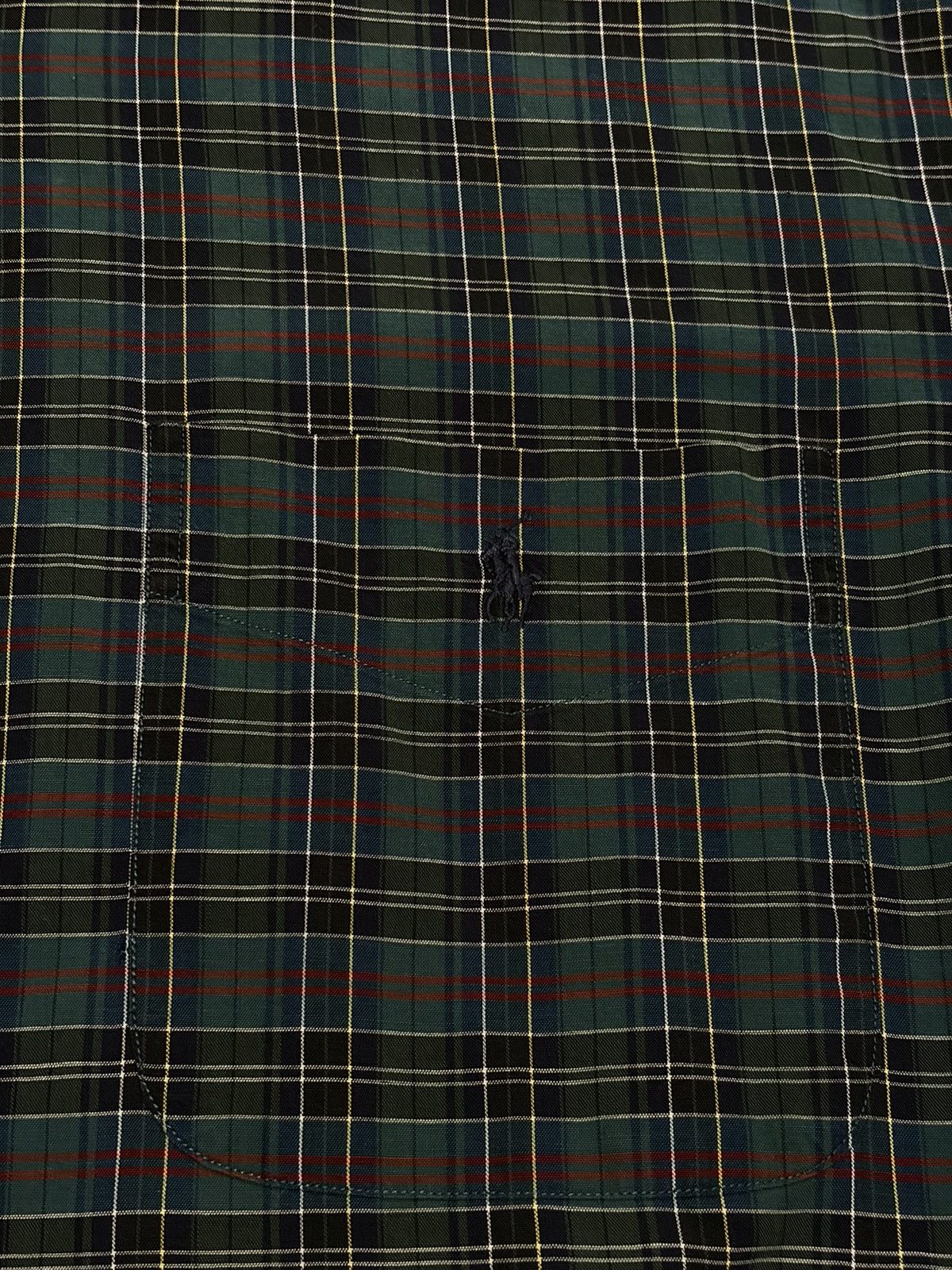 Polo Ralph Lauren Vintage Ralph Lauren The Big Shirt Plaid Button Down Shirt Size US M / EU 48-50 / 2 - 2 Thumbnail