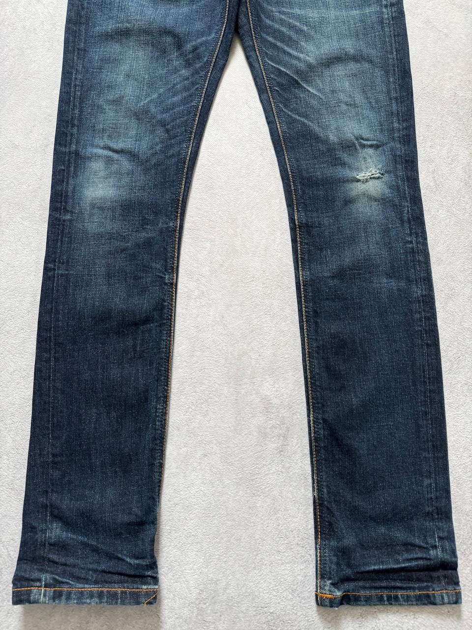 Nudie Jeans Nudie Jeans Lean Dean Crinkle Blues Denim Pants Size US 30 / EU 46 - 5 Thumbnail