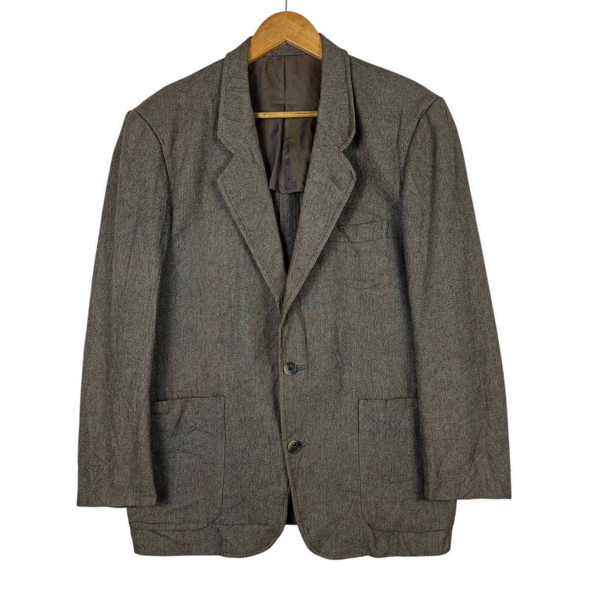 Issey Miyake 🔥 80s ISSEY MIYAKE COTTON BLAZER JACKET MADE