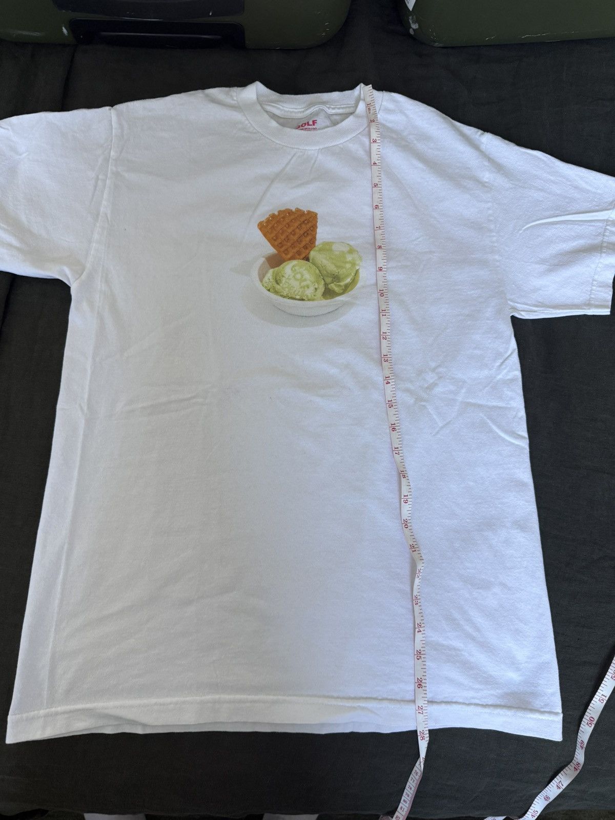 Golf Wang Golf Wang White T-Shirt Ice Cream Size US M / EU 48-50 / 2 - 5 Thumbnail