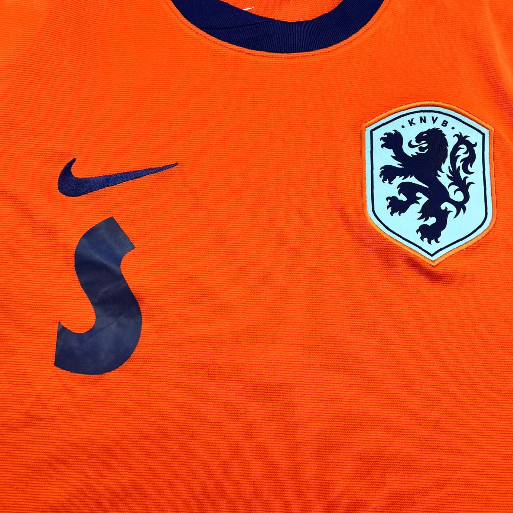 Nike Nike Netherlands 2024 2025 Home Football Jersey Mens L Orange T-Shirt Nike Size US L / EU 52-54 / 3 - 4 Thumbnail