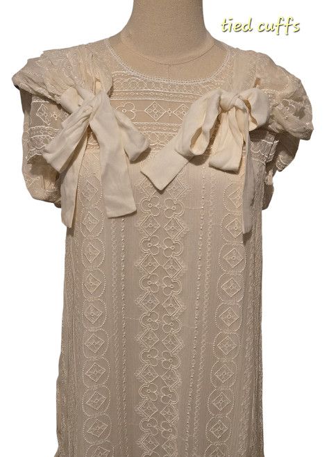 Jonathan Simkhai White Embroidered Cold Shoulder Mini Dress Size XXS / US 00 / IT 34 - 7 Thumbnail