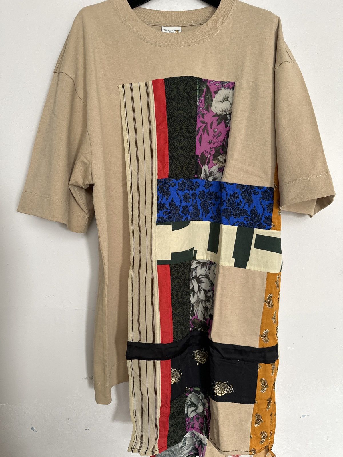 Dries Van Noten Dries Van Noten Patchwork Oversized Top Size US L / EU 52-54 / 3 - 8 Thumbnail