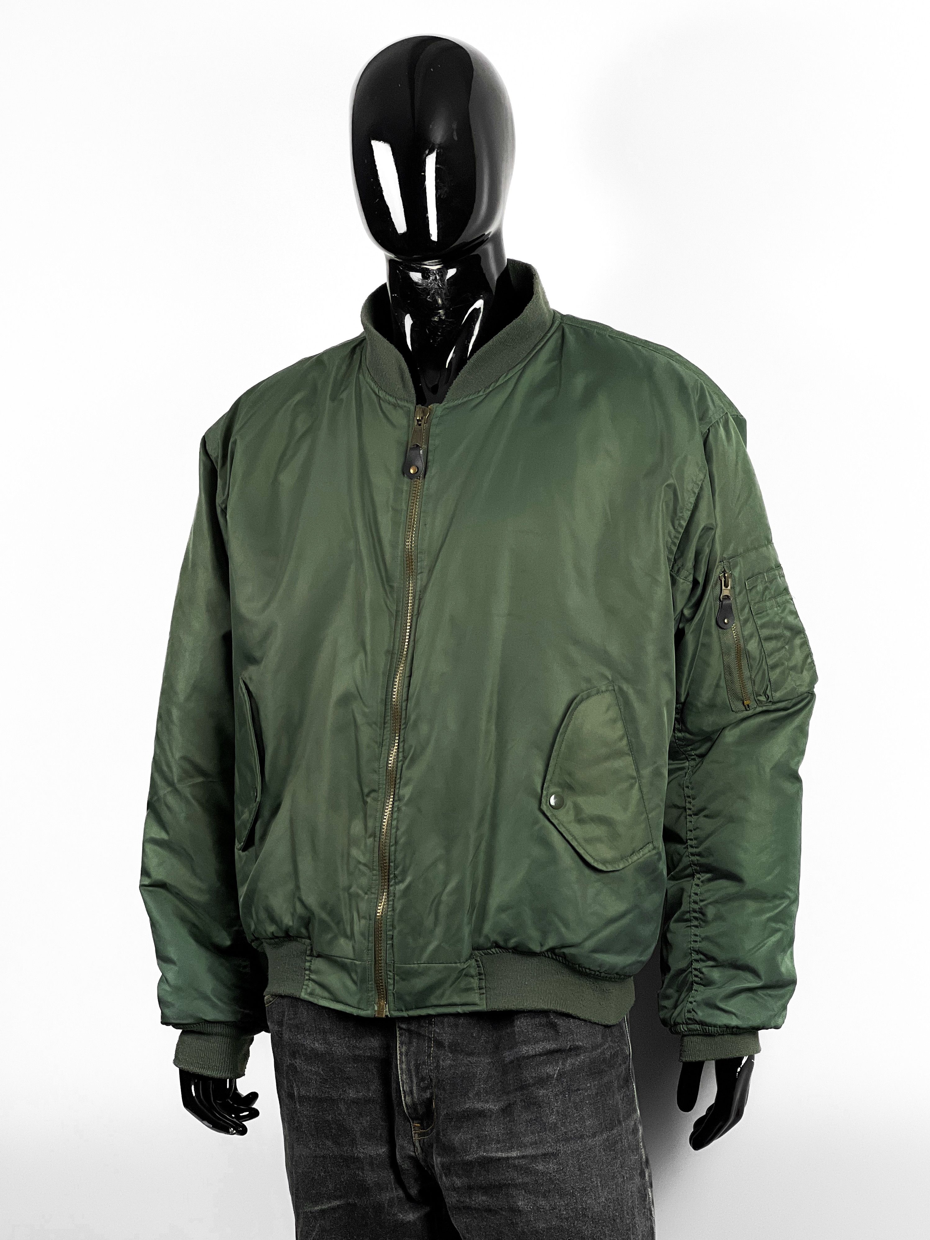 Aeronautica Militare USAF Flyer Intermediate MA-1 Men`s Vintage Jacket Size US XL / EU 56 / 4 - 9 Thumbnail