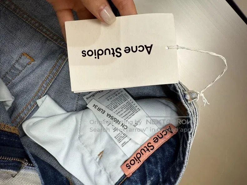 Acne Studios Acne Studios Belted Denim Pants. Size US 34 / EU 50 - 6 Thumbnail