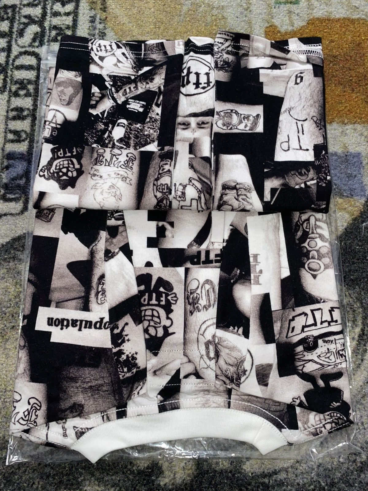 Fuck The Population Fuck The Population Tattoo Tee Size US M / EU 48-50 / 2 - 4 Thumbnail