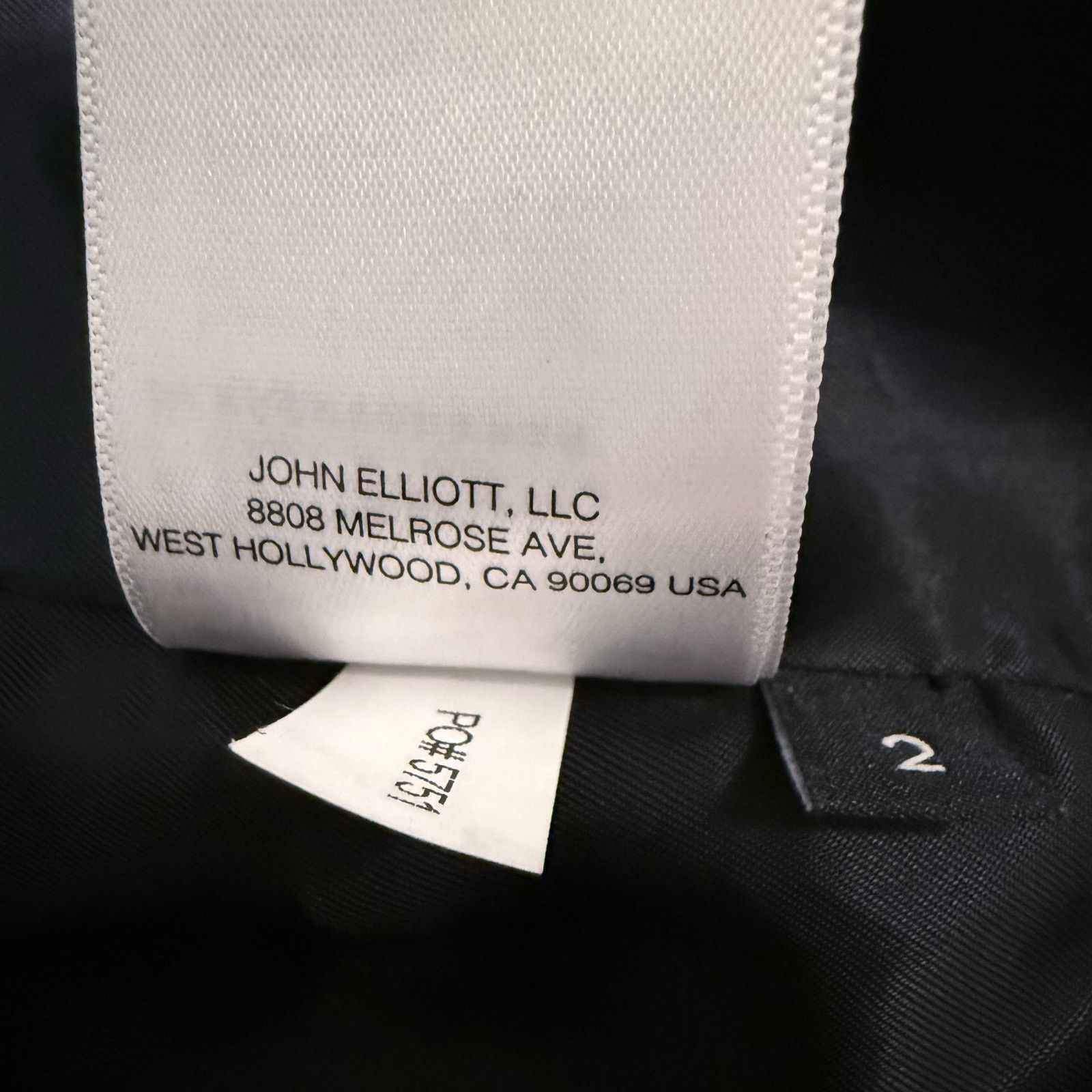 John Elliott $1,998 NWT John Elliott Leather Jumper Jacket | Sz M Size US M / EU 48-50 / 2 - 9 Thumbnail