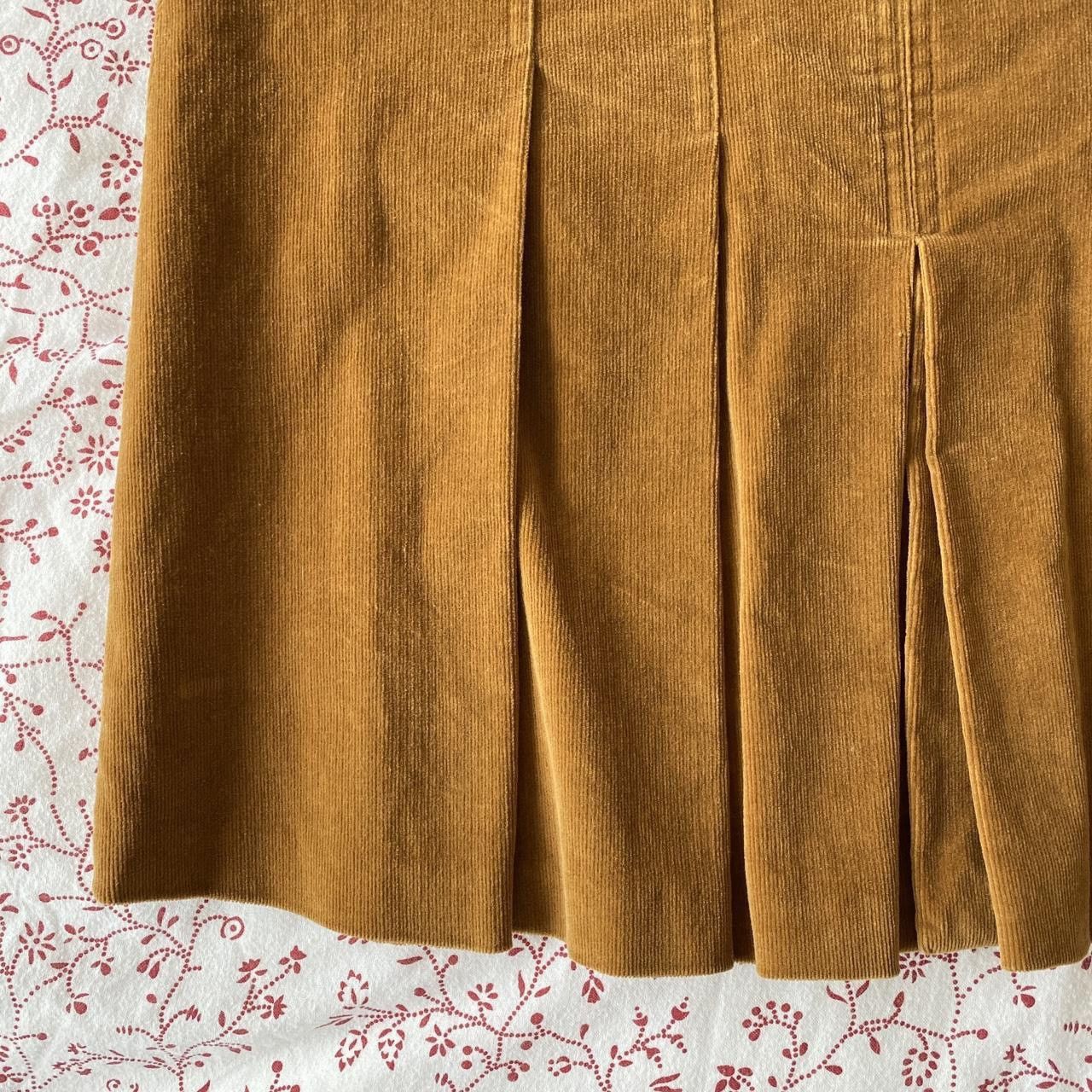 Dolce & Gabbana Dolce & Gabbana FW2002 Dirndl tirol pleated corduroy skirt Size 26" / US 2 / IT 38 - 3 Thumbnail