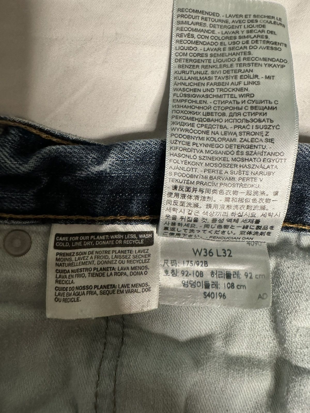 Levi's Vintage Clothing Vintage Levi 514 denim Size US 36 / EU 52 - 4 Thumbnail