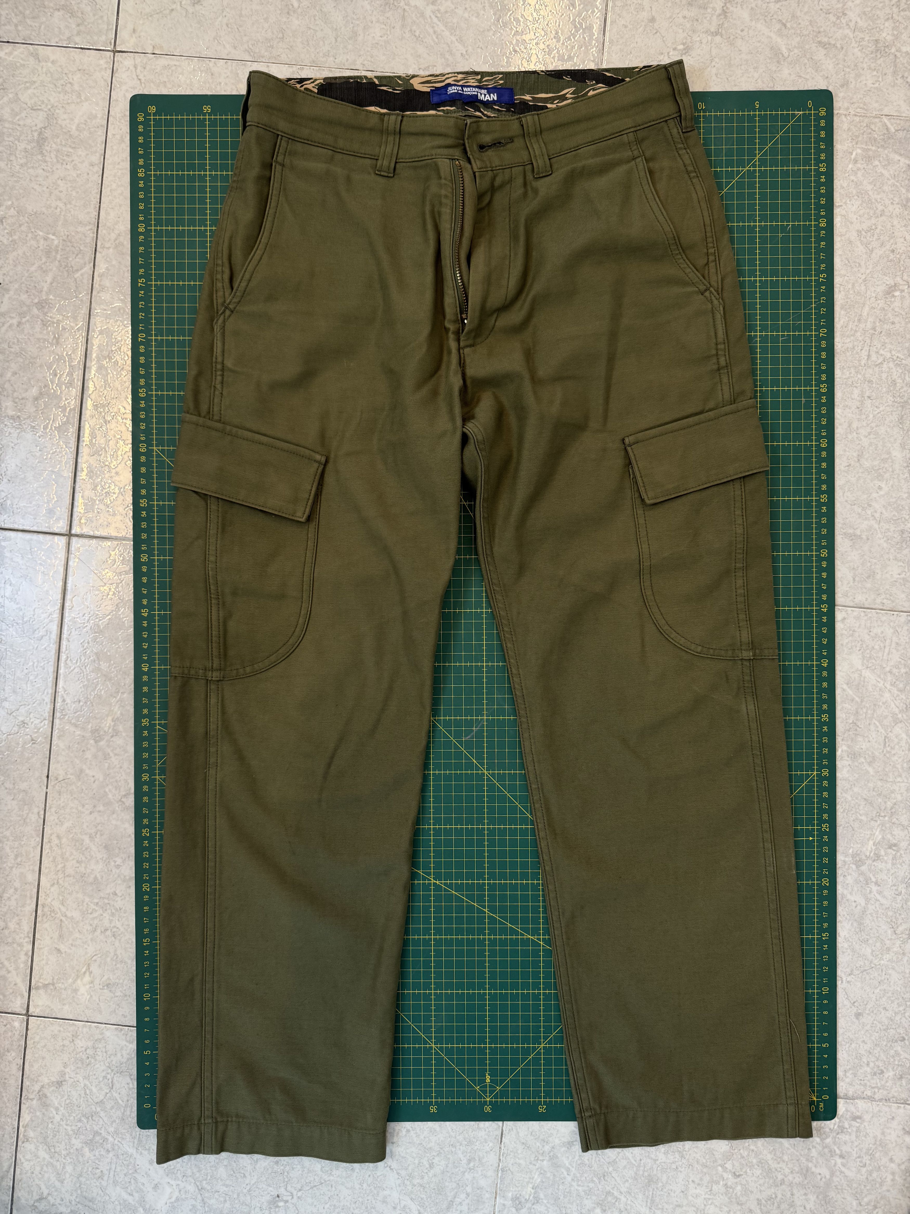 Junya Watanabe Junya Watanabe Man Cargo Trouser WF-P021 Size US 29 - 2 Thumbnail