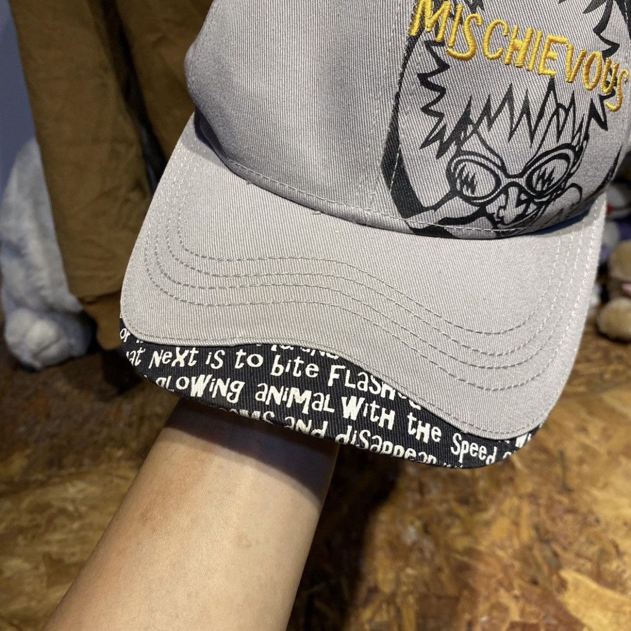 Japanese Brand OG‼️Mischievous Japanese Brand Adjustable Caps Size ONE SIZE - 6 Thumbnail