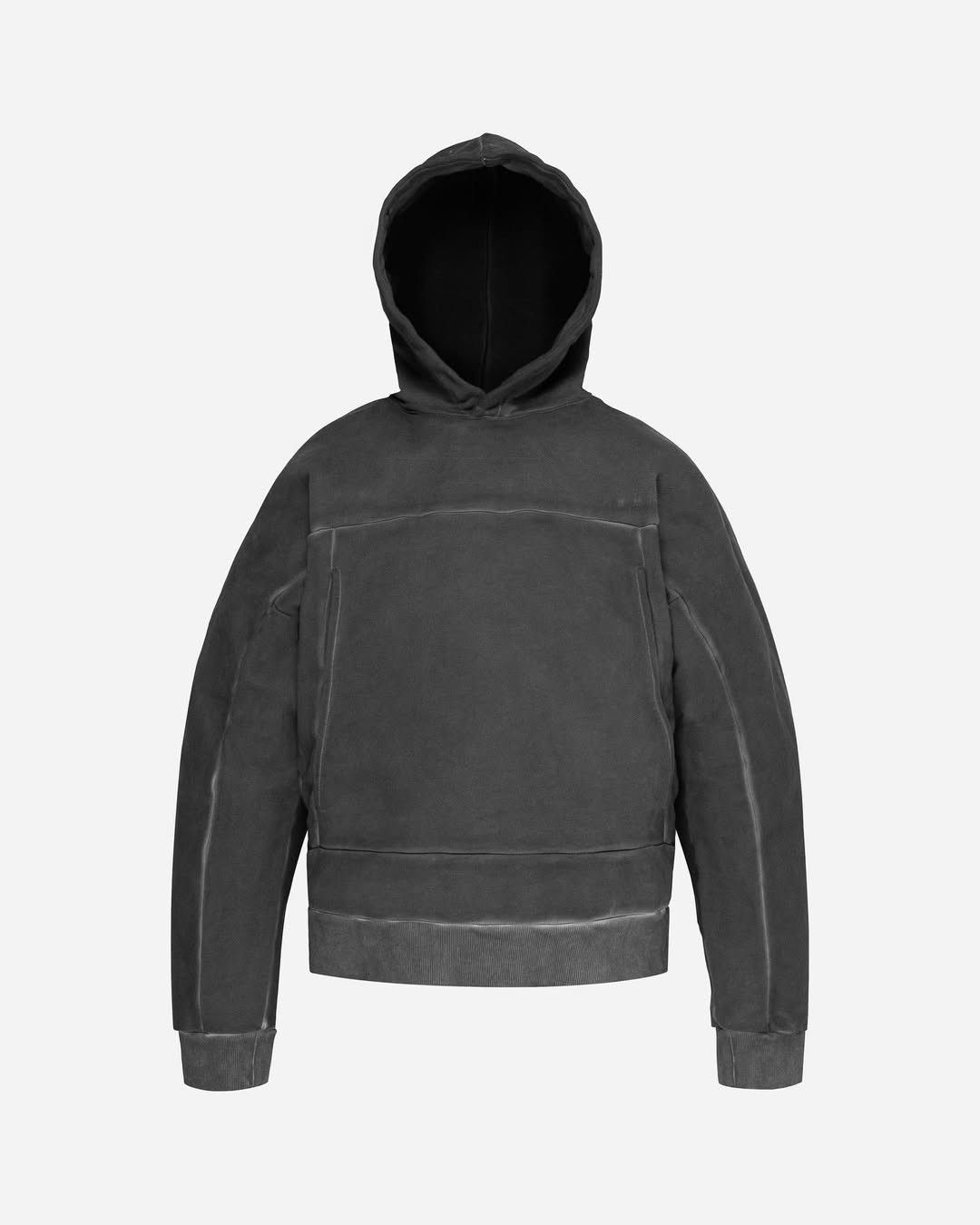 jacov Oversized Garment Dyed Pouch Hoodie Size US M / EU 48-50 / 2 - 1 Thumbnail