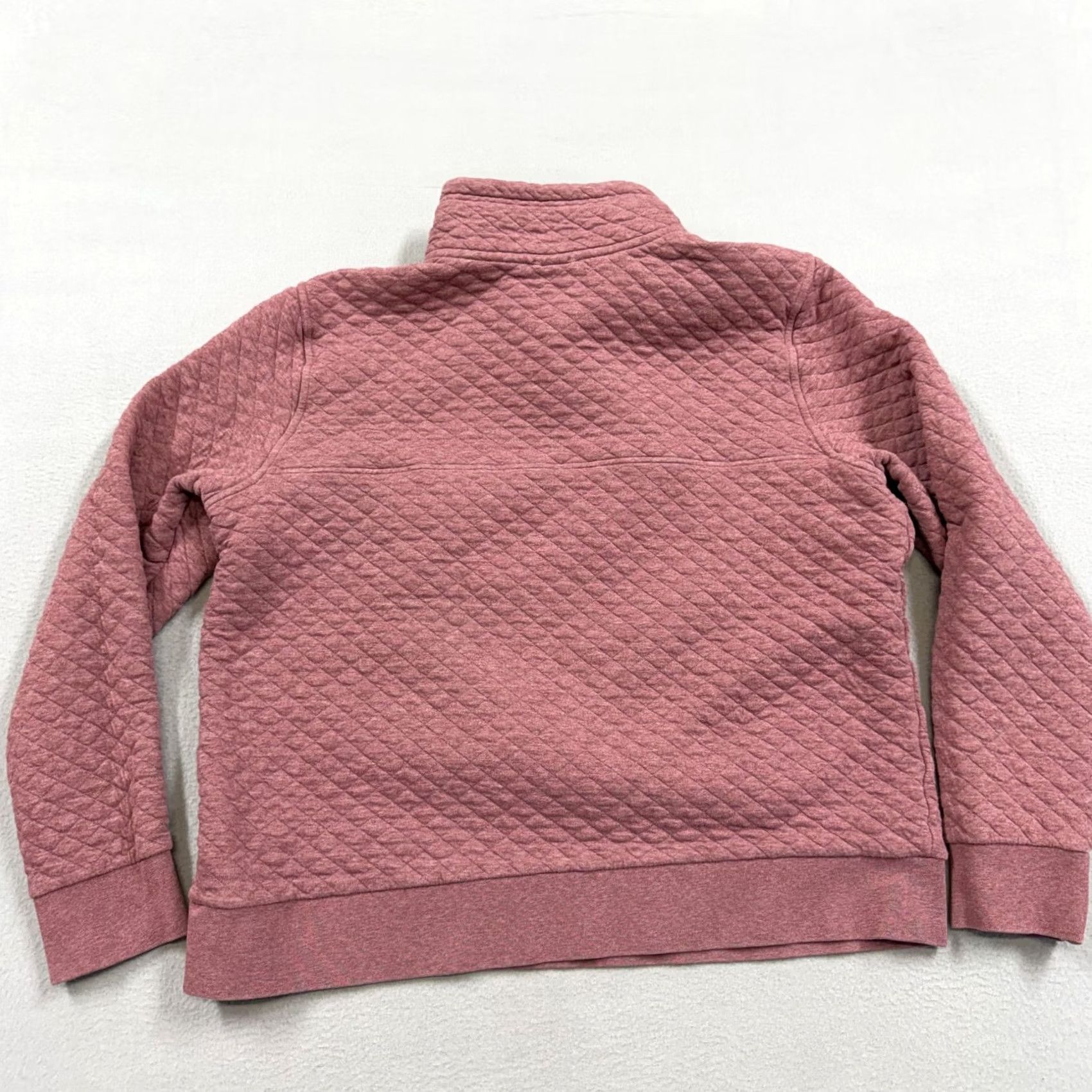 Patagonia Patagonia Sweatshirt Womens XL Pink Organic Cotton Quilt Snap-T Pullover Size XL / US 12-14 / IT 48-50 - 4 Thumbnail