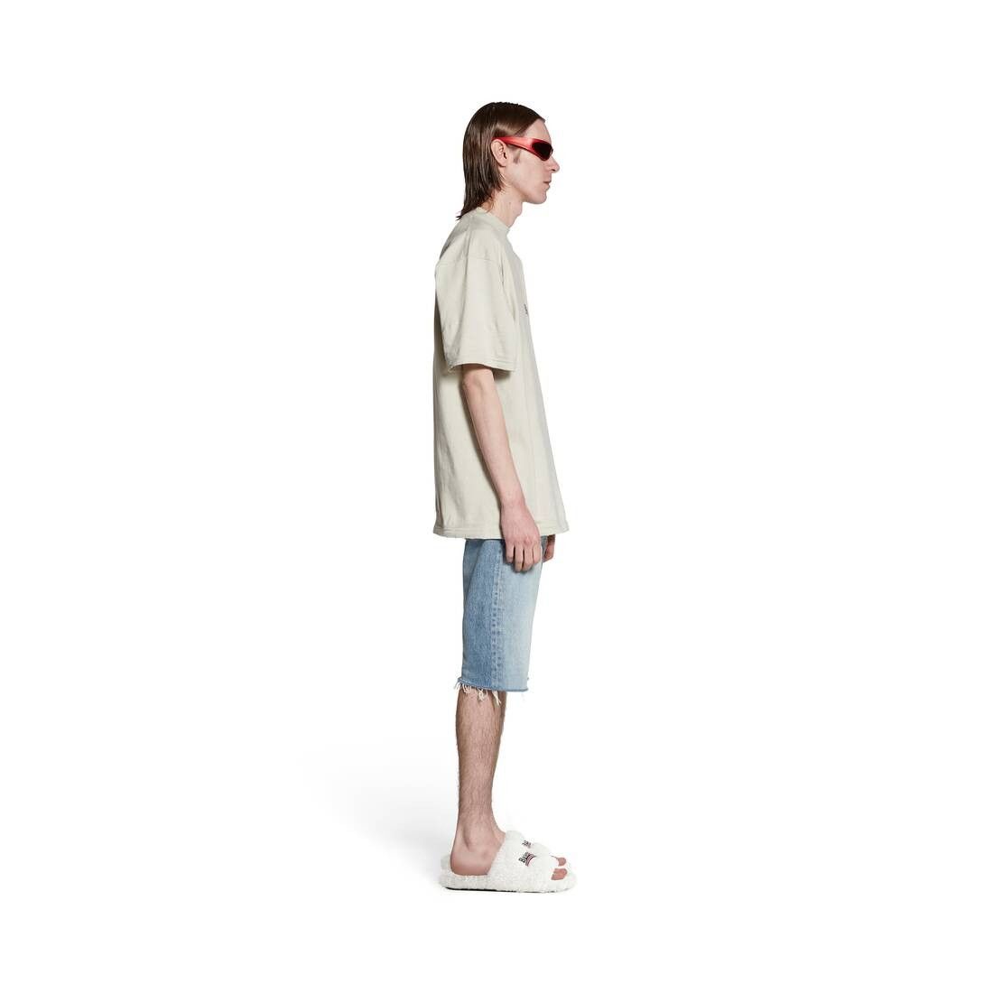 Balenciaga o1bcso1str0625 Slim Shorts in Blue Size US 36 / EU 52 - 3 Thumbnail