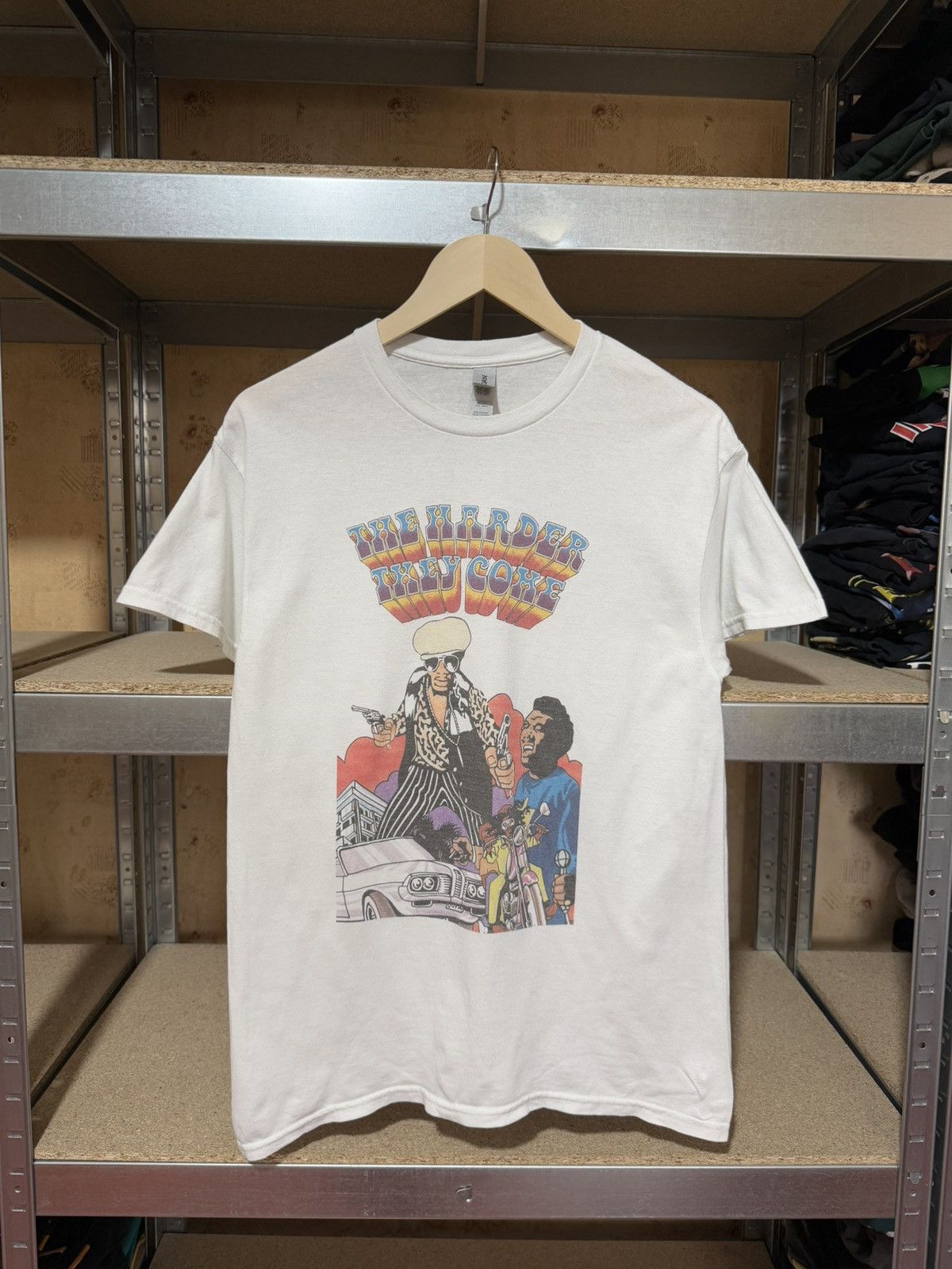 Band Tees × Vintage Vintage The Harder They Come Jimmy Cliff T-Shirt Y2K Hype Size US M / EU 48-50 / 2 - 1 Thumbnail