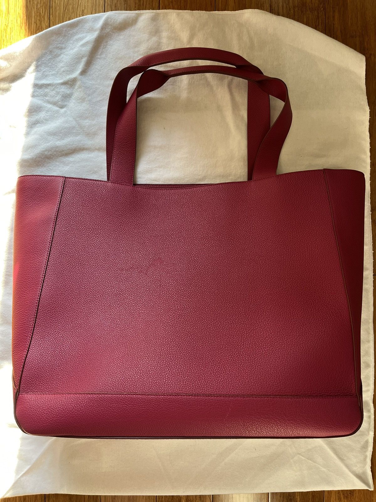 Aime Leon Dore ALD Genuine leather tote bag Anemone pink color Size ONE SIZE - 5 Thumbnail